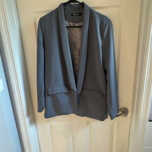 Gray Women's Blazer